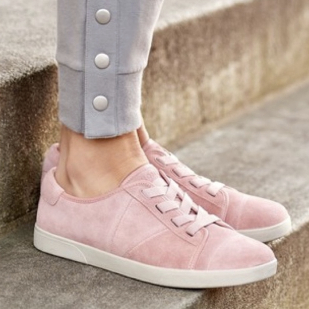 Vionic Jean Suede Slip On Sneaker Pink Women's 7 - Picture 3 of 13